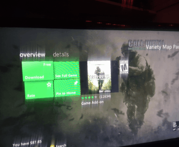 [COD4] The Variety Map Pack is shown as being free in the game's extras section but is $10 in the actual purchasing screen