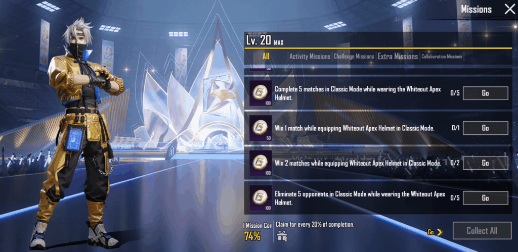 Missions from the Prize Path are not being counted.