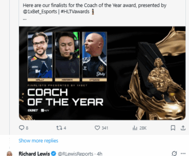Richard Lewis and apEX on Coach of the Year