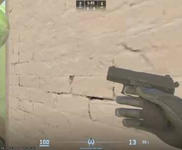 Guy dodges three bullets to the head like Neo