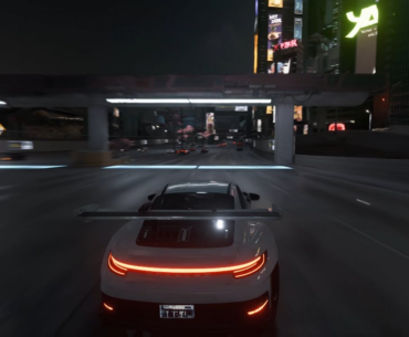 I love chilling out and driving on a highway at night