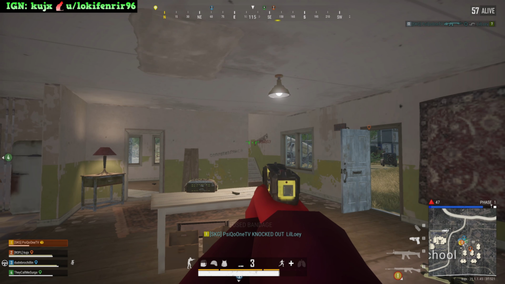 i woulda quit PUBG on the spot lmao