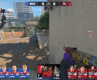 spinx ace from balloons on Overpass against PARIVISION