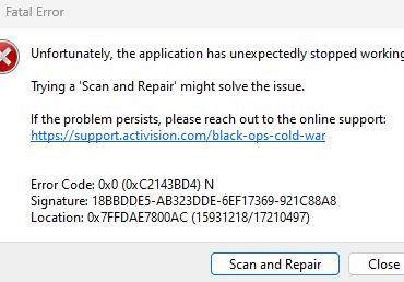 Anyone know whats causing this? Cannot launch the game.
