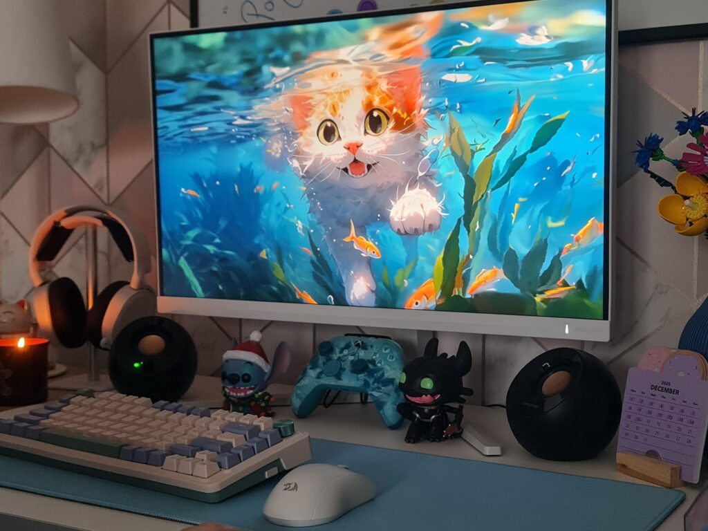 My sister's setup