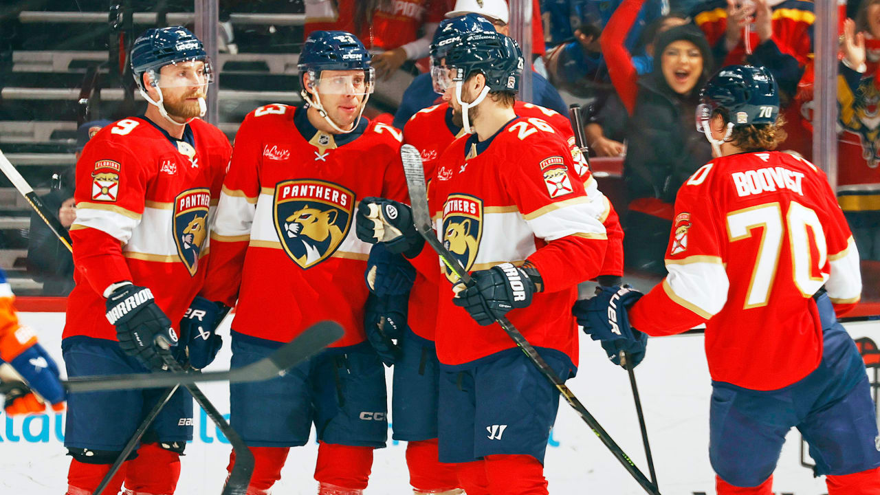 Verhaeghe scores 4th goal in 3 games, Panthers defeat Islanders Verhaeghe scores 4th goal in 3 games, Panthers defeat Islanders