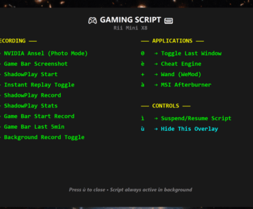 My AutoHotkey script for Rii Mini X8, makes couch PC gaming much more comfortable!