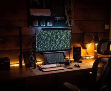 just moved into my new house, battle-station is getting there