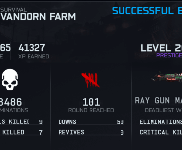 My first round 100 on BO7!