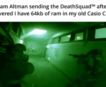 You'll never take me alive !