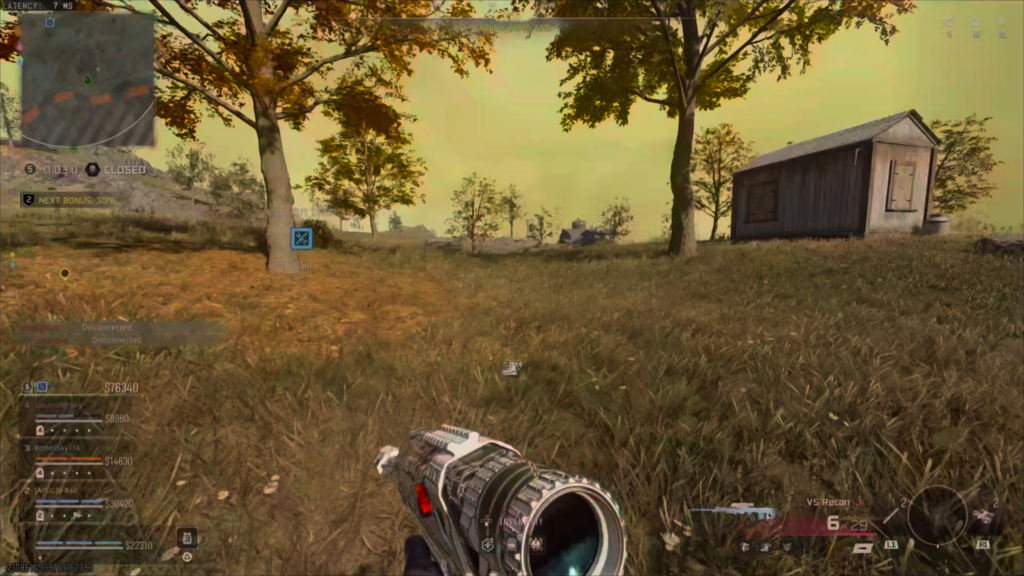 Landed 11 shots, downed 1 person