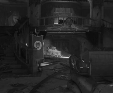 Should Kino der Toten have had the black-and-white filter instead of or like Ascension?