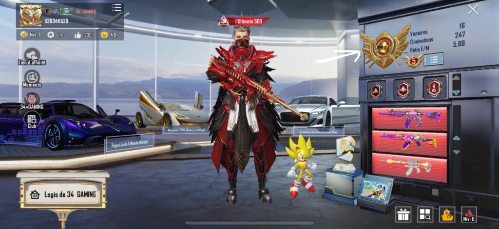 Hello guys, how can I display the ultimate badge like this please? I can’t figure it out.