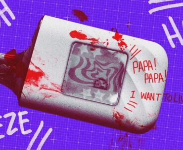 If you stop puffing on the vape, the tamagotchi dies.