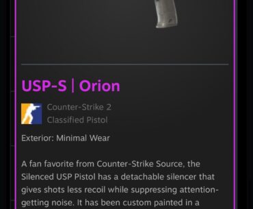 Usp orion price