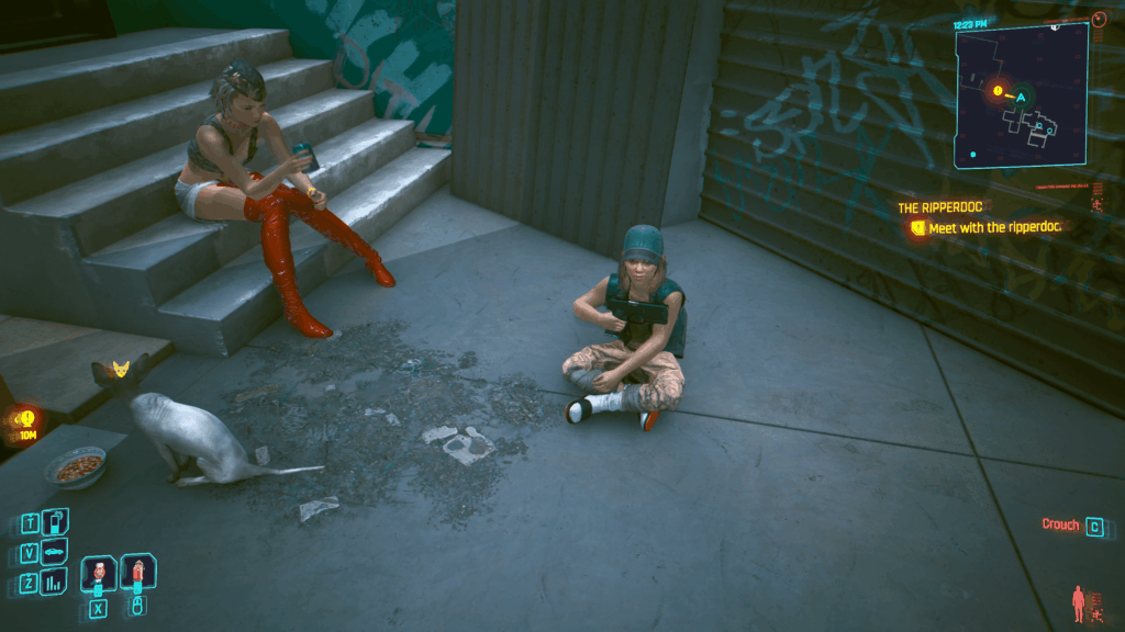 I know nothing about the lore of Cyberpunk 2077 but, is this just normal and socially acceptable for kids to have guns in this world?