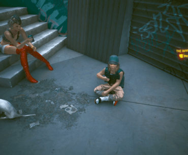 I know nothing about the lore of Cyberpunk 2077 but, is this just normal and socially acceptable for kids to have guns in this world?