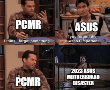 I am all for memory production for gamers. But lets not forget what kind of company ASUS is, yes?