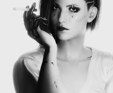 Default Valarie, in Black & White.
