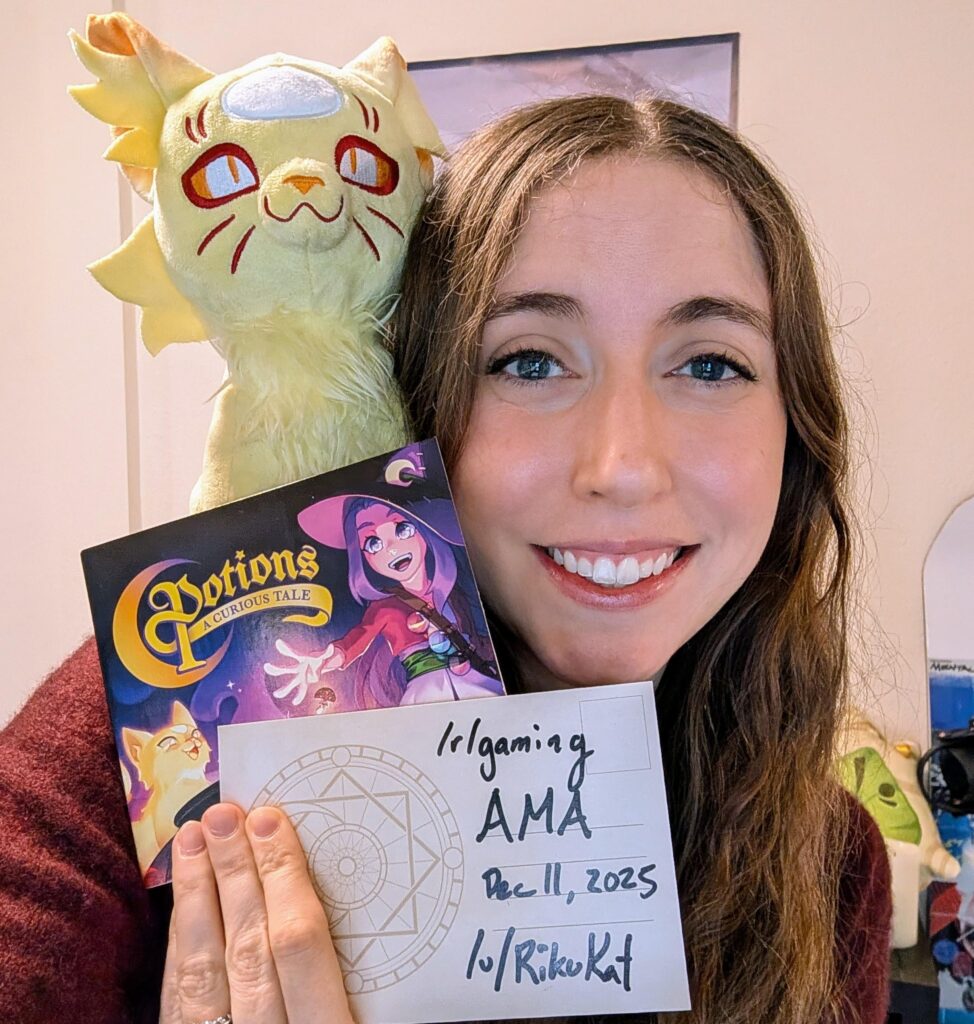 AMA: I’m Renee, the developer of Potions: A Curious Tale! You’ve probably seen me cry.