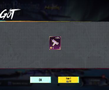 10 UC, what’s your biggest luck in this game?