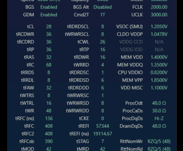 Want to get to 6400 Speed.  Here is my current memory setup, no issues so far and its stable. I tried 6200 with this VDD and it did not boot.  I know I have to increase VDD to get 6400 to work,  suggestions?  Thanks
