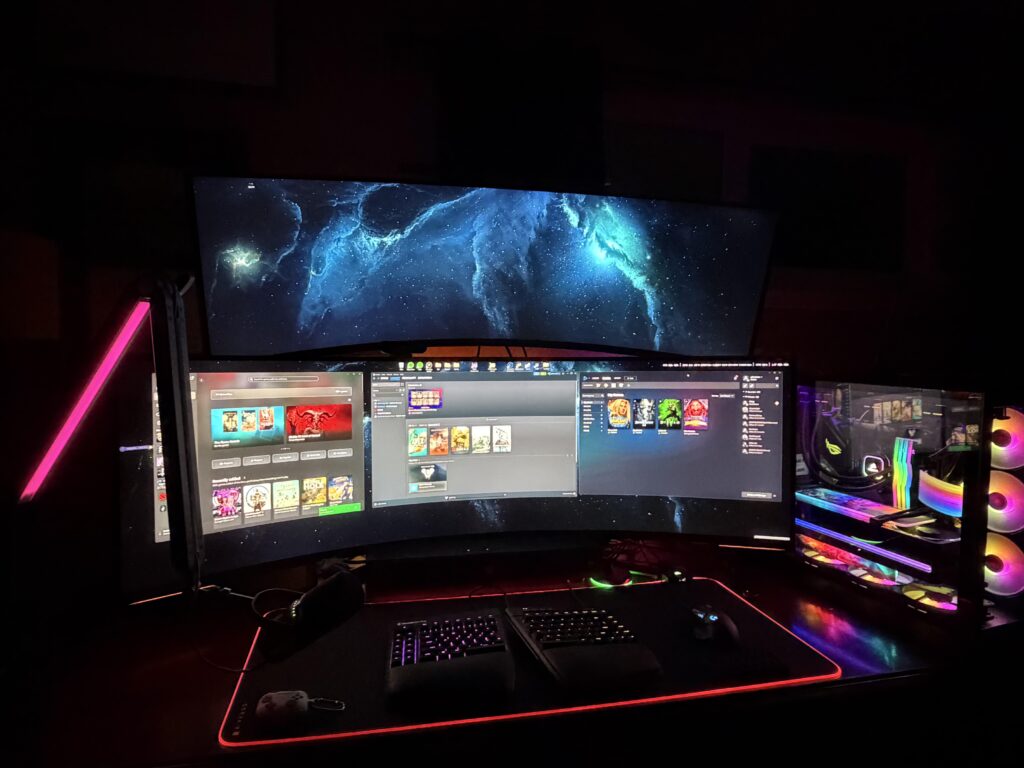 Upgraded my PC and Battle-station!