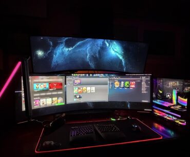 Upgraded my PC and Battle-station!