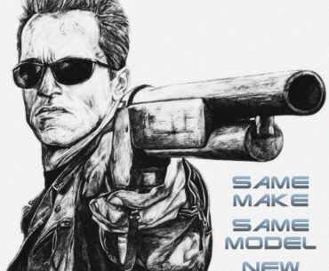 T2: JUDGMENT DAY - Sketch Poster & Base Drawing
