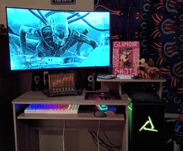 My humble little slice of life. First setup.