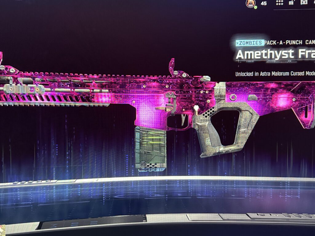 Can someone plz tell me exactly how you unlock this in cursed mode? I really want this camo but astra be kicking my ass 😭