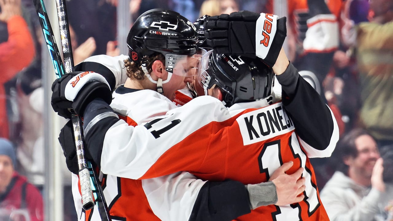 Flyers end Canucks’ winning streak in Tocchet’s 1st game against former team Flyers end Canucks' winning streak in Tocchet's 1st game against former team