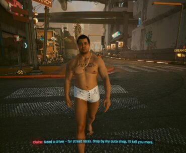 I think V is an NPC and We're Actually In This Guy's World.