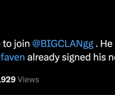 blameF to replace FreeZe on BIG as IGL, faveN has also signed.