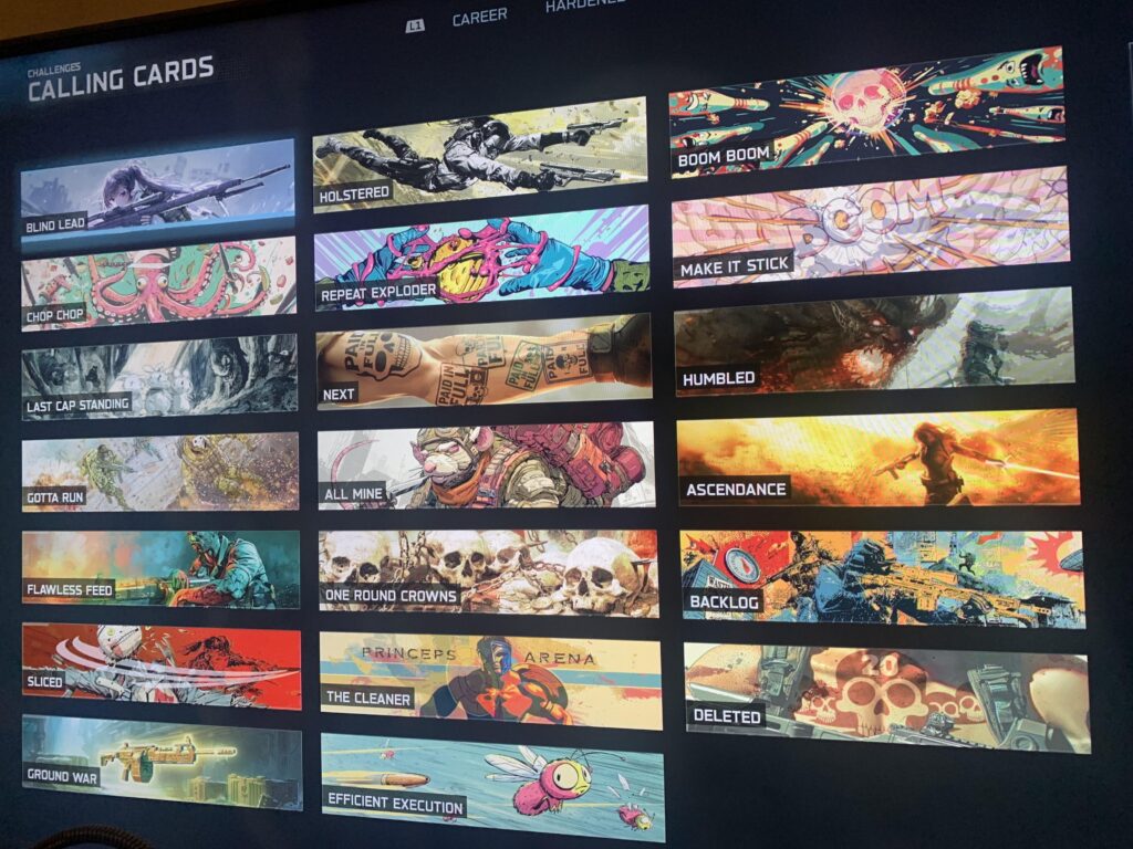 I did it! Got all the dark ops calling cards on warzone [COD]!