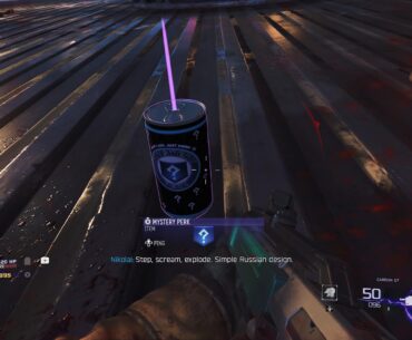 Mystery perk has unique can design