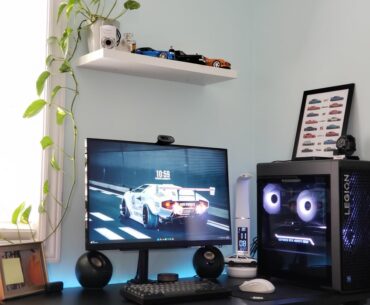 Minimal/ clean wallpaper recommendations for my gaming/study setup?
