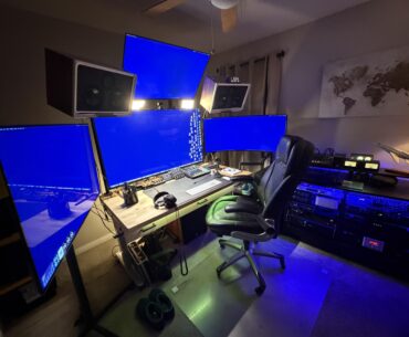 My dad’s setup