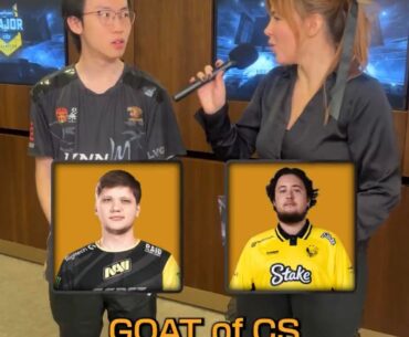 GOAT of CS？s1mple has been nominated so many times.. same as I thought