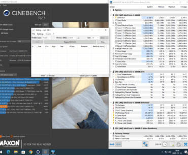 i7 2600K at 5.0GHz, pulling 150W