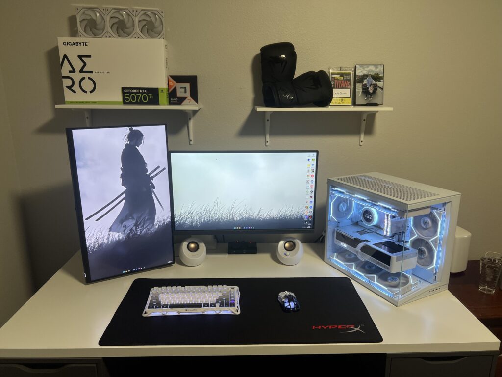 All black or all white mousepad?