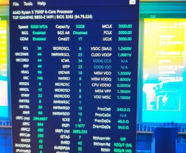 Wich chip are this memory Corsair Vengeance CL36 6000mhz?