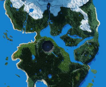 Recreated in Minecraft