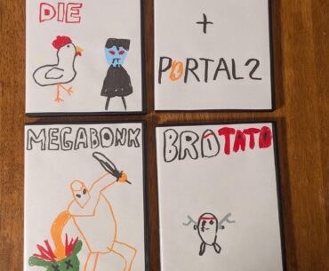 Got my son a Steam deck for Christmas. And Made box art for games I pre-loaded.