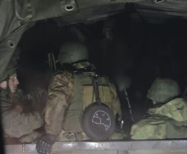 Russian soldier with a pan on his back saying "PUBG" - Ukraine 2023