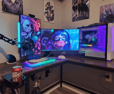 Finished my cozy gaming station
