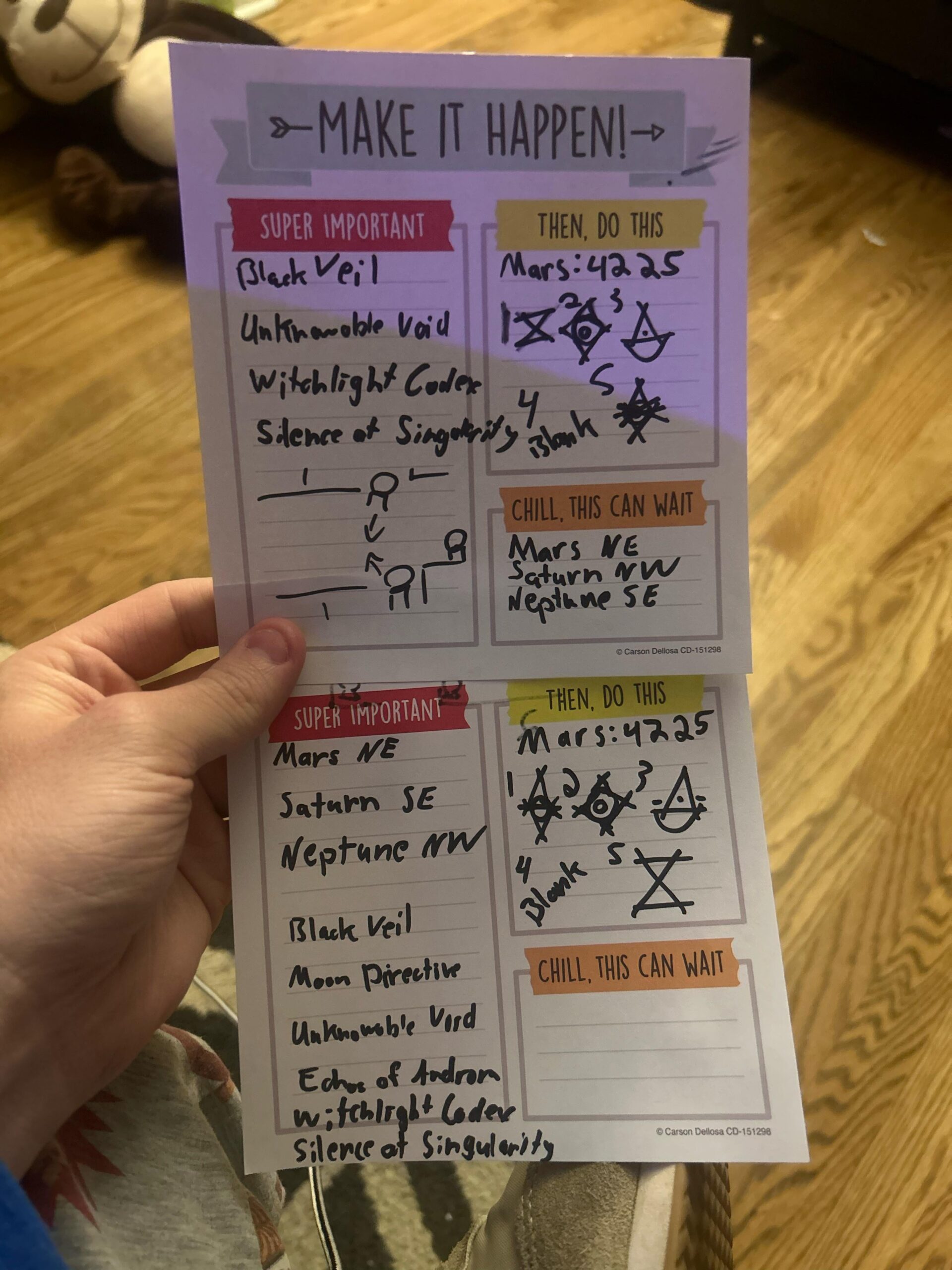 Probably a hot take, but I love an easter egg thats got me taking notes Probably a hot take, but I love an easter egg thats got me taking notes