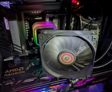 Added spare fan to cool ram, dropped OC ram temps by 11c