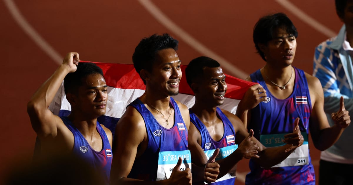Puripol Boonson secures athletics triple crown as Thailand take men’s and women’s 4x100m relay golds App Store