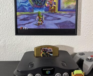 I Painted a scene from Legend of Zelda Majora’s Mask in traditional oils
